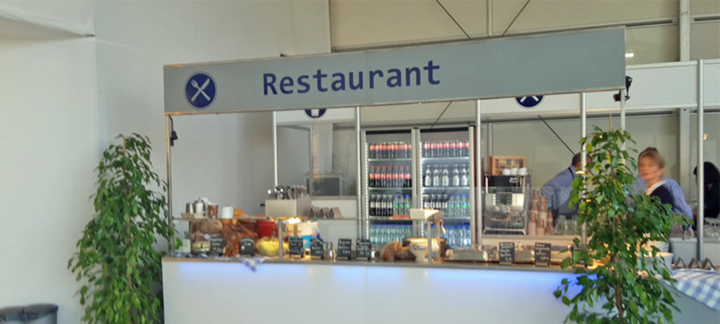 Restaurant Services And Catering For Your Trade Fair Stand