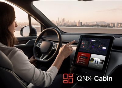 QNX Cabin: Cloud-first Entwicklungsplattform für digitale Cockpits Vorintegrierte, cloudbasierte Referenzplattform für digitale Cockpits